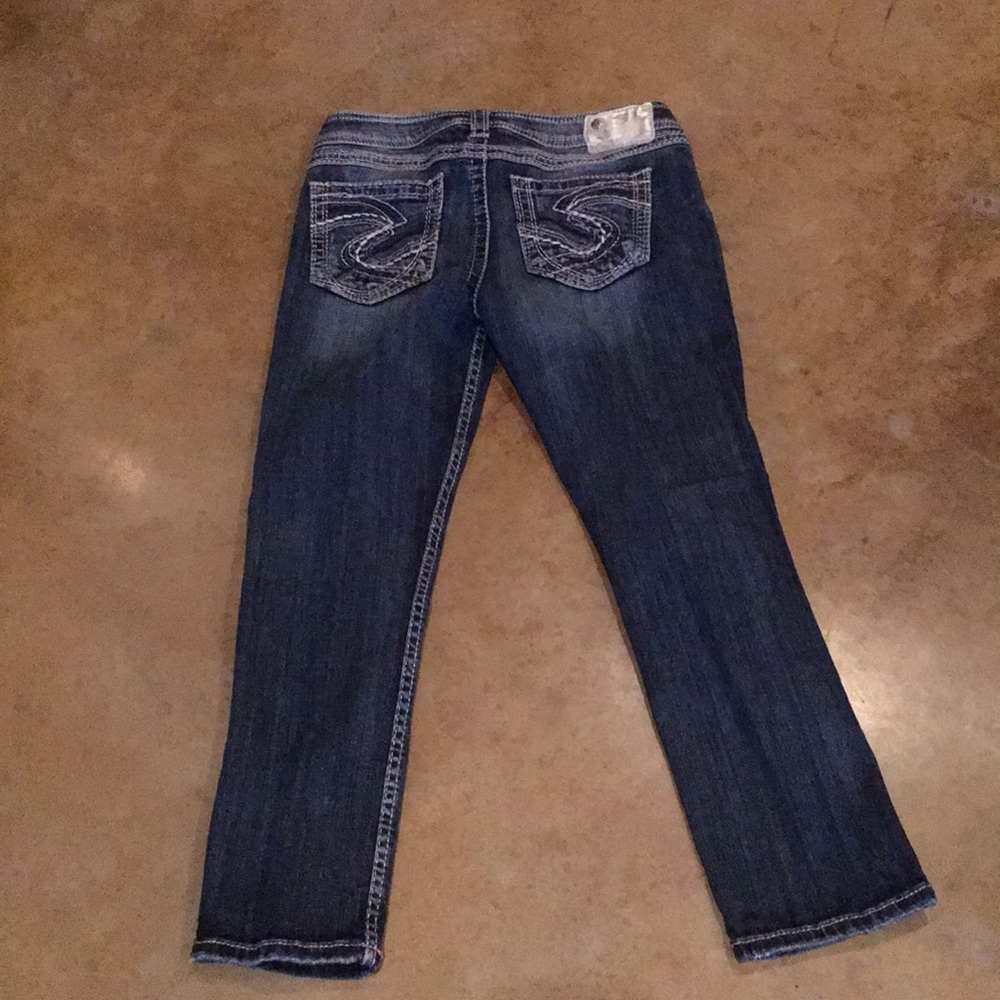 Silver Capris